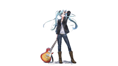 Vocaloid hatsune miku guitars