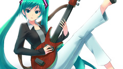 Vocaloid hatsune miku guitars