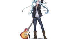 Vocaloid hatsune miku guitars