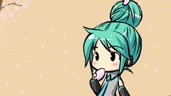 Vocaloid hatsune miku hair