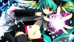 Vocaloid hatsune miku heterochromia