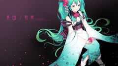 Vocaloid hatsune miku Japanese