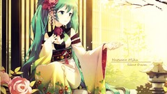 Vocaloid hatsune miku Japanese