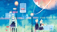 Vocaloid hatsune miku kagamine