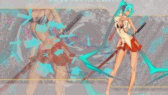 Vocaloid hatsune miku Katana