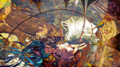 vocaloid hatsune miku landscape fantasy art anime girls Anime