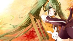 Vocaloid hatsune miku leaves