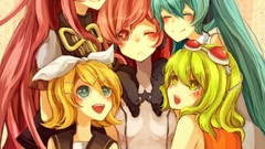 Vocaloid hatsune miku megurine