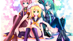 Vocaloid hatsune miku megurine