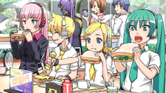 Vocaloid hatsune miku megurine