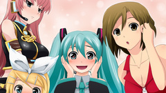 Vocaloid hatsune miku megurine