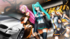 Vocaloid hatsune miku megurine