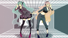 Vocaloid hatsune miku megurine