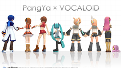 Vocaloid hatsune miku megurine