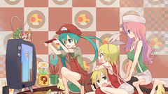 Vocaloid hatsune miku megurine