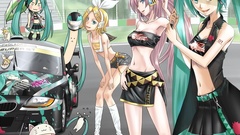 Vocaloid hatsune miku megurine