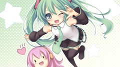 Vocaloid hatsune miku megurine