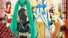 Vocaloid hatsune miku megurine
