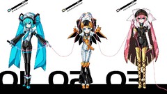 Vocaloid hatsune miku megurine