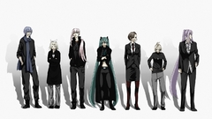 Vocaloid hatsune miku megurine