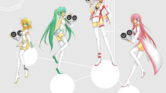 Vocaloid hatsune miku megurine