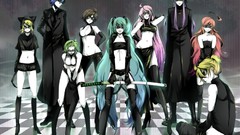 Vocaloid hatsune miku megurine