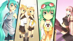 Vocaloid hatsune miku megurine