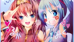 Vocaloid hatsune miku megurine