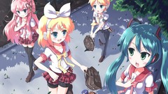 Vocaloid hatsune miku megurine