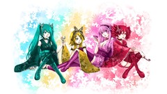 Vocaloid hatsune miku megurine