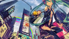 Vocaloid hatsune miku megurine