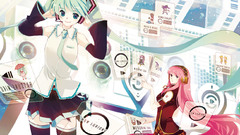 Vocaloid hatsune miku megurine