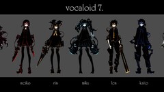 vocaloid hatsune miku megurine luka meiko kagamine rin kaito