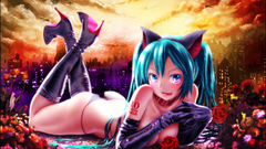 Vocaloid hatsune miku nekomimi