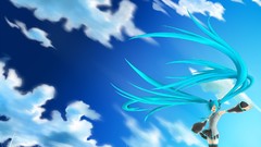 Vocaloid hatsune miku skyscapes