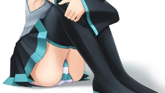 Vocaloid hatsune miku striped