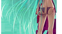 Vocaloid hatsune miku swimsuits