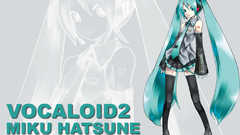 Vocaloid hatsune miku thigh