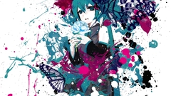 Vocaloid hatsune miku thigh