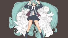 Vocaloid hatsune miku tie