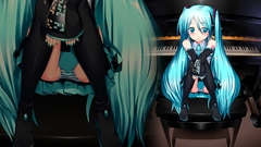 Vocaloid hatsune miku twintails