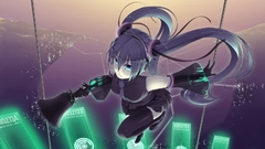 Vocaloid hatsune miku twintails