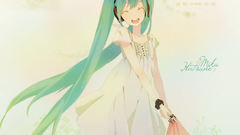 Vocaloid hatsune miku twintails