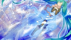 Vocaloid hatsune miku twintails