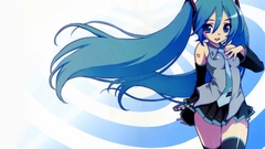Vocaloid hatsune miku twintails