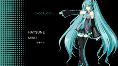 Vocaloid hatsune miku twintails