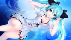 Vocaloid hatsune miku twintails