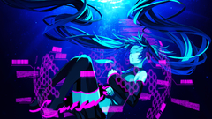 Vocaloid hatsune miku twintails