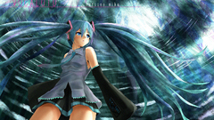 Vocaloid hatsune miku twintails