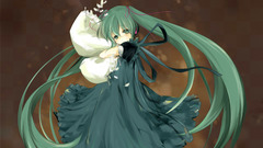 Vocaloid hatsune miku twintails
